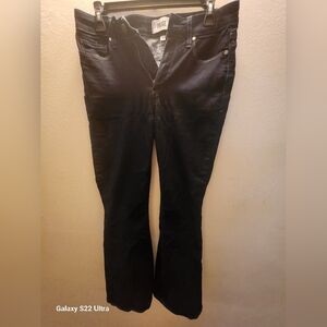 PAIGE Women's Black Straight Leg Jeans